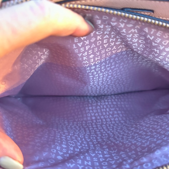 Kate Spade Soft Pink 3 Part Handbag with Crossbody Strap - Picture 13 of 14